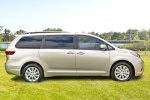 2017 Toyota Sienna Limited AWD in Creme Brulee Mica - Static Side View